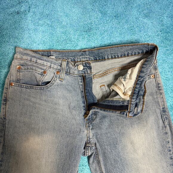 Levi’s 541 Men’s Jeans – Size 31x30 (Fits 32x27) Blue Straight Fit Stretch Denim - Picture 10 of 16